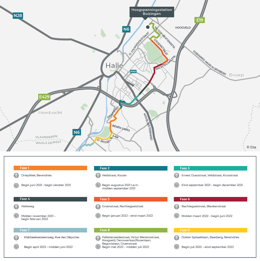 Laying Underground Cables In Multiple Cases   20210802 Laying Underground Cables Map 